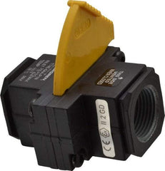 Norgren - 3/4" NPT Lockout Valve - 7.7 CV Rate, 231 CFM, 250 Max psi, Slide Actuator - Best Tool & Supply