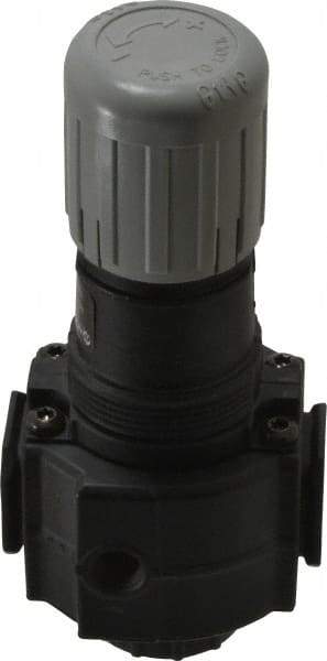 Norgren - 3/4" NPT Relief Valve - 3.09 CV Rate, 93 CFM, 250 Max psi, Knob Adjustment Actuator - Best Tool & Supply