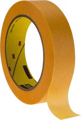 3M - 1" Wide x 60 Yd Long Bronze Paper Masking Tape - Series 2460, 3.3 mil Thick, 17 In/Lb Tensile Strength - Best Tool & Supply