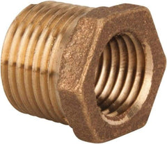 Legend Valve - Class 125, 3/8" Internal Pipe, Bronze Hex Bushing - MNPT x FNPT - Best Tool & Supply