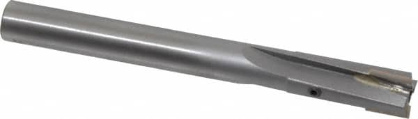 Made in USA - 1/2" Diam, 7/16" Shank, Diam, 3 Flutes, Straight Shank, Interchangeable Pilot Counterbore - Best Tool & Supply