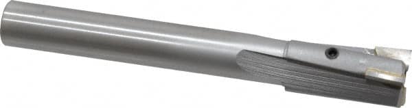 Made in USA - 13/16" Diam, 5/8" Shank, Diam, 3 Flutes, Straight Shank, Interchangeable Pilot Counterbore - Best Tool & Supply