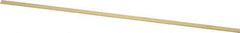 Made in USA - 0.064 Inch Thick x 1/4 Inch Wide x 12 Inch Long, Brass Strip - Alloy 260 - Best Tool & Supply