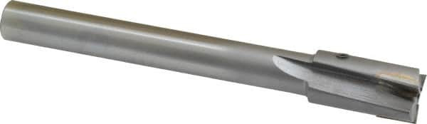 Made in USA - 11/16" Diam, 1/2" Shank, Diam, 3 Flutes, Straight Shank, Interchangeable Pilot Counterbore - Best Tool & Supply