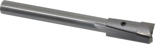 Made in USA - 3/4" Diam, 1/2" Shank, Diam, 3 Flutes, Straight Shank, Interchangeable Pilot Counterbore - Best Tool & Supply