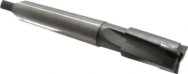 Made in USA - 7/8" Diam, 3 Flutes, Morse Taper Shank, Interchangeable Pilot Counterbore - Best Tool & Supply