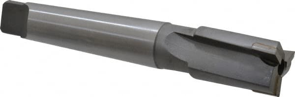 Made in USA - 1-1/8" Diam, 3 Flutes, Morse Taper Shank, Interchangeable Pilot Counterbore - Best Tool & Supply