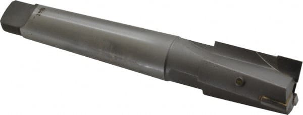 Made in USA - 1-3/16" Diam, 3 Flutes, Morse Taper Shank, Interchangeable Pilot Counterbore - Best Tool & Supply