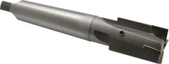 1-5/8″ Diam, 4 Flutes, Morse Taper Shank, Interchangeable Pilot Counterbore 8-1/8″ OAL, Bright Finish, Carbide-Tipped