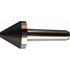 Riten - Dead Centers; Center Type: Solid Center ; Shank Type: Morse Taper ; Shank Taper Size: 4MT ; Point Style: Bull Nose ; Carbide-Tipped: Yes ; Head Diameter (Inch): 2 - Exact Industrial Supply