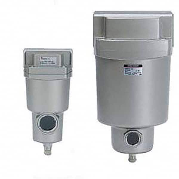 SMC PNEUMATICS - Oil & Water Filters & Separators Pipe Size: 1/2 (Inch) End Connections: FNPT - Best Tool & Supply