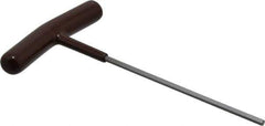 Paramount - 1/8" Hex, T-Handle Cushion Grip, Hex Key - 6" OAL, Steel, Inch System of Measurement - Best Tool & Supply