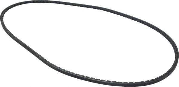 Browning - Section 3VX, 3/8" Wide, 53" Outside Length, Gripnotch V-Belt - Rubber Compound, 358 Gripnotch, No. 3VX530 - Best Tool & Supply