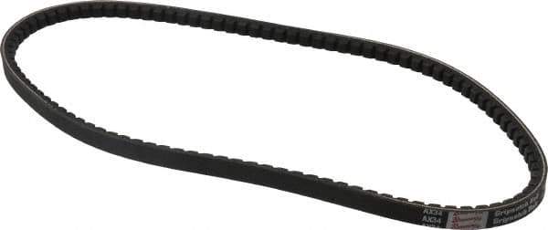 Browning - Section AX, 1/2" Wide, 36" Outside Length, Gripnotch V-Belt - Rubber Compound, Gripnotch, No. AX34 - Best Tool & Supply