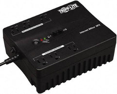 Tripp-Lite - 15 Amp, 350 VA, Flat Pack Mount Standby Backup Uninterruptible Power Supply - Backup 3 min with Full Load & 10 min with Half Load, 120 VAC Input & Output, 180 Watt Output, 1 Phases, 6 Outlets - Best Tool & Supply