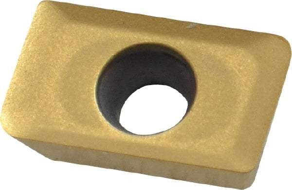 Kennametal - APKT2634 Grade KC725M Carbide Milling Insert - TiN/TiCN/TiN Finish, 3/16" Thick, 1.6mm Corner Radius - Best Tool & Supply