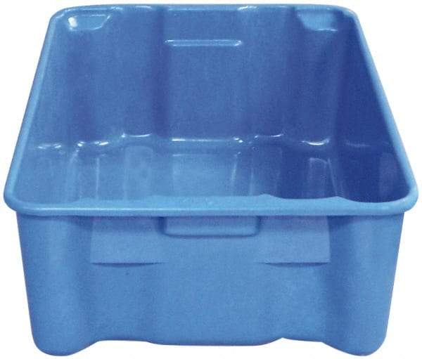 MFG Tray - 500 Lb Load Capacity Blue Fiberglass Tote Container - Stacking, Nesting, 42-1/2" Long x 20" Wide x 14.3" High - Best Tool & Supply