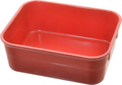 LEWISBins+ - 300 Lb Load Capacity Red Fiberglass Tote Container - Stacking, Nesting, 6.3" Long x 4.9" Wide x 2.1" High - Best Tool & Supply