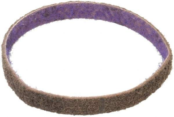 3M - 1/2" Wide x 12" OAL, Aluminum Oxide Abrasive Belt - Aluminum Oxide, Coarse, Nonwoven, Series DF-BL - Best Tool & Supply