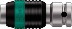 Wera - 1/4" Drive, 1/4" Insert, Hex Drive Bit Adapter - Best Tool & Supply