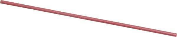 Value Collection - Round, Synthetic Ruby, Midget Finishing Stick - 50mm Long x 1mm Wide, Fine Grade - Best Tool & Supply