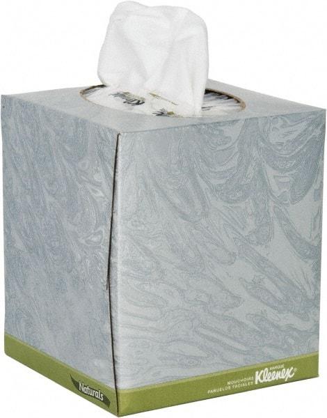 Kleenex - Flat Box of White Facial Tissues - 2 Ply - Best Tool & Supply