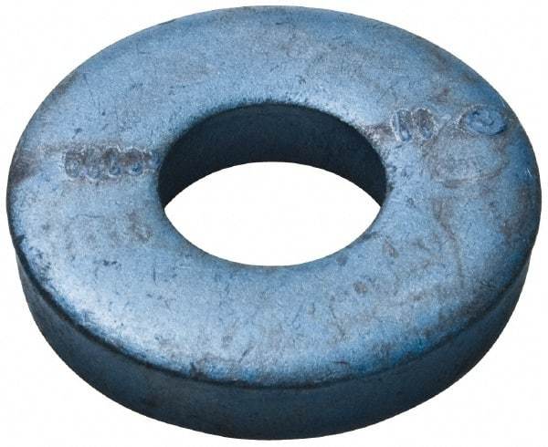 Metric Blue - M12 Screw, Alloy Steel Standard Flat Washer - 14.22mm ID x 26.37mm OD, 3.71mm Thick - Best Tool & Supply