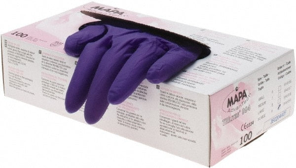 MAPA Professional - Size XL, 6 mil, Medical Grade, Powder Free Natural Rubber, Nitrile, Neoprene Blend Disposable Gloves - Best Tool & Supply