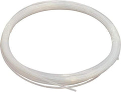 Parker - 1/16" ID x 1/8" OD, 1/32" Wall Thickness, 50' Long, PTFE FEP Tube - Natural, 300 Max psi - Best Tool & Supply