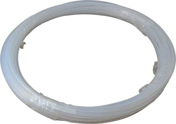 Parker - 1/8" ID x 1/4" OD, 1/16" Wall Thickness, 50' Long, PTFE PFA Tube - Natural, 375 Max psi - Best Tool & Supply