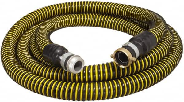 Alliance Hose & Rubber - -40 to 140°F, 1-1/2" Inside x 2.17" Outside Diam, Polyethylene Liquid Suction & Discharge Hose - Best Tool & Supply