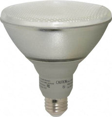 Value Collection - 23 Watt Fluorescent Flood/Spot Medium Screw Lamp - 2,700°K Color Temp, 100 Lumens, PAR38, 10,000 hr Avg Life - Best Tool & Supply