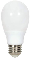 Value Collection - 9 Watt Fluorescent Residential/Office Medium Screw Lamp - 2,700°K Color Temp, 450 Lumens, A19, 6,000 hr Avg Life - Best Tool & Supply