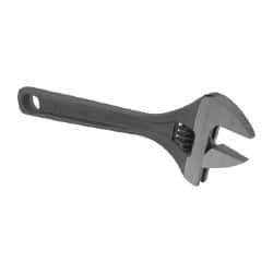 Paramount - 15/16" Jaw Capacity, 6" Standard Adjustable Wrench - Chrome Vanadium Steel, Black Finish - Best Tool & Supply