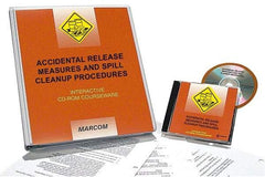 Marcom - Accidental Release Measures and Spill Cleanup Procedures, Multimedia Training Kit - 45 min Run Time CD-ROM, English & Spanish - Best Tool & Supply