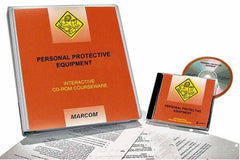 Marcom - Personal Protective Equipment, Multimedia Training Kit - 45 min Run Time CD-ROM, English & Spanish - Best Tool & Supply