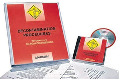 Marcom - Decontamination Procedures, Multimedia Training Kit - 45 min Run Time CD-ROM, English & Spanish - Best Tool & Supply