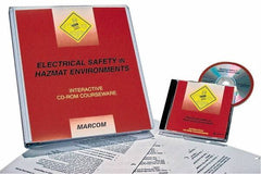 Marcom - Electrical Safety in HazMat Environments, Multimedia Training Kit - 45 min Run Time CD-ROM, English & Spanish - Best Tool & Supply