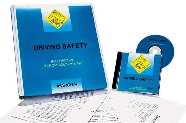 Marcom - Driving Safety, Multimedia Training Kit - 45 min Run Time CD-ROM, English & Spanish - Best Tool & Supply