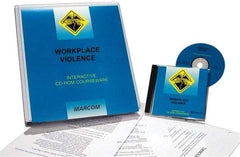 Marcom - Preventing Workplace Violence, Multimedia Training Kit - 45 min Run Time CD-ROM, English & Spanish - Best Tool & Supply