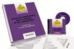 Marcom - Handling Compressed Gas Cylinders in the Laboratory, Multimedia Training Kit - 45 min Run Time CD-ROM, English & Spanish - Best Tool & Supply