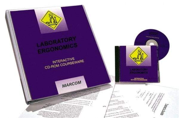 Marcom - Laboratory Ergonomics, Multimedia Training Kit - CD-ROM, English - Best Tool & Supply