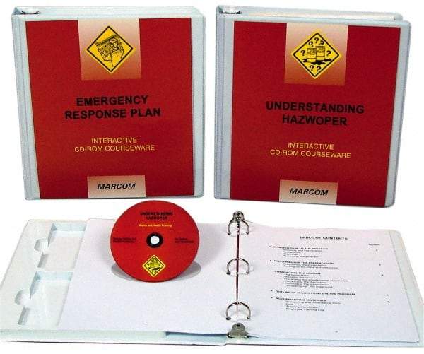 Marcom - Emergency Response: Awareness Training Series, Multimedia Training Kit - 45 min Run Time CD-ROM, 2 Courses, English & Spanish - Best Tool & Supply