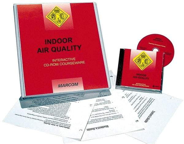 Marcom - Indoor Air Quality, Multimedia Training Kit - 45 min Run Time CD-ROM, English & Spanish - Best Tool & Supply