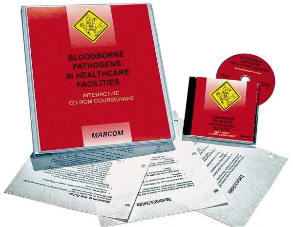 Marcom - Bloodborne Pathogens in Healthcare Facilities, Multimedia Training Kit - 45 min Run Time CD-ROM, English & Spanish - Best Tool & Supply