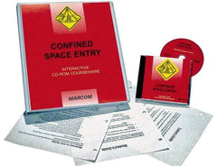 Marcom - Confined Space Entry, Multimedia Training Kit - 45 min Run Time CD-ROM, English & Spanish - Best Tool & Supply