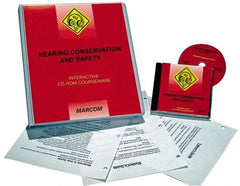 Marcom - Hearing Conservation and Safety, Multimedia Training Kit - 45 min Run Time CD-ROM, English & Spanish - Best Tool & Supply