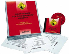 Marcom - Right to Know, Multimedia Training Kit - 45 min Run Time CD-ROM, English & Spanish - Best Tool & Supply