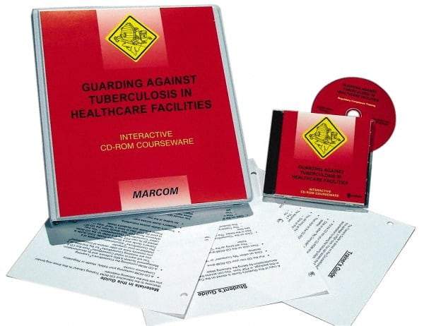 Marcom - Guarding Against Tuberculosis in Healthcare Facilities, Multimedia Training Kit - 45 min Run Time CD-ROM, English & Spanish - Best Tool & Supply