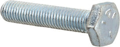 Made in USA - 1/4-28 UNF, 1-1/4" Length Under Head Hex Head Cap Screw - Best Tool & Supply